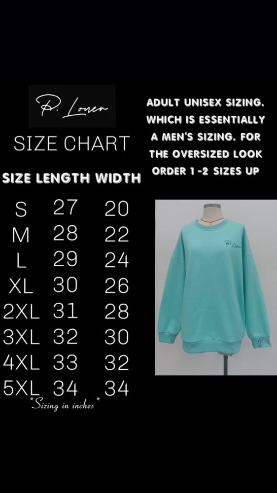 P. Løner Oversized Boyfriend Sweater