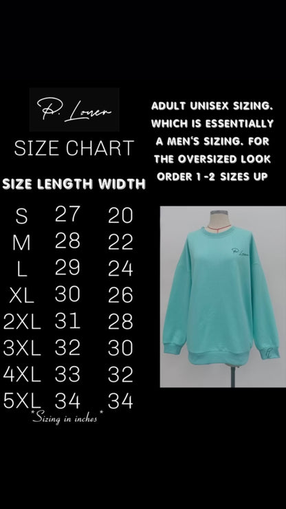 P. Løner Oversized Boyfriend Sweater